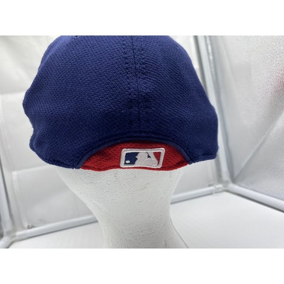 Cleveland Indians Blue Red C Cap Hat Flex L-XL Fitted New Era 3930 Large-XLarge - Picture 7 of 15